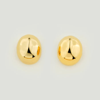 Ball of Sun Stud Earrings