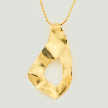 Aurora Wave Pendant Necklace