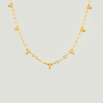 Dew Drop Chain Necklace