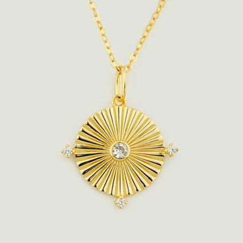 North Star Medallion Necklace