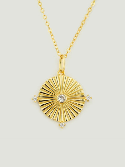 North Star Medallion Necklace