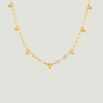 Dew Drop Chain Necklace